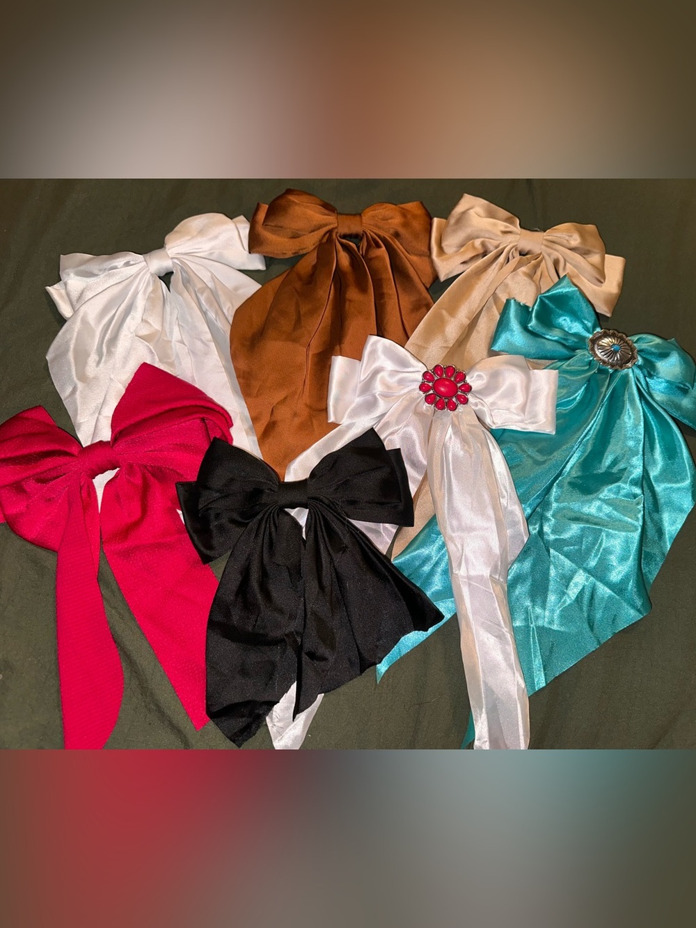 Silky Bow Hair Bows - Assorted Colors